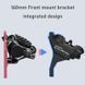 Тормоз (калипер) Shimano BR-U6030, Cues, дисковый гидравлический, Flat Mount, передний без адаптера, колодки B05S органика