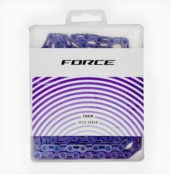 Ланцюг SRAM Force E1 Flattop, 12/13 speed, 126 links, purple + PowerLock