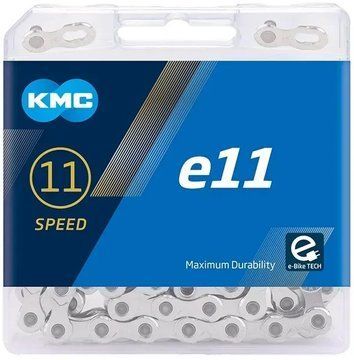 Ланцюг KMC e11 EPT, 11 speed, 136 links, silver + замок