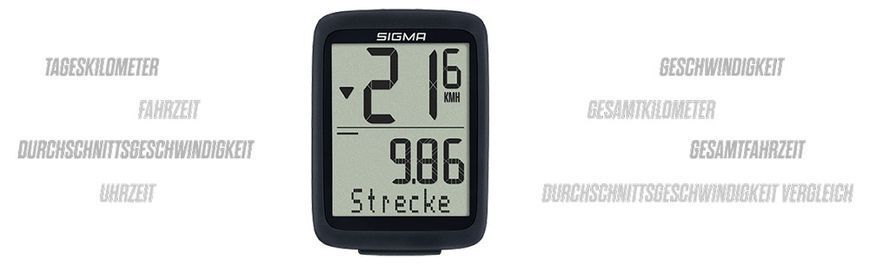 Велокомпьютер BC 8.0 WL Sigma Sport фото