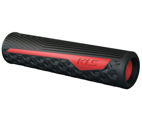 Ручки на кермо KLS Advancer чорно-червоний фото