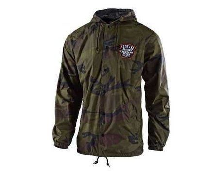Велокуртка TLD Granger Windbreaker, Camo Green, S фото