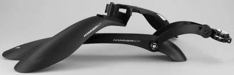 Крила SIMPLA Hammer SDE PRO 24"-29", Black