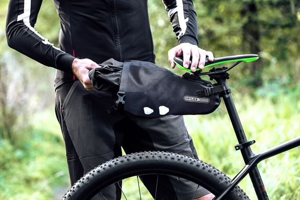 Сумка велосипедная подседельная Ortlieb Saddle Bag Two black matt 1,6 л фото