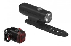 Комплект світла Lezyne CLASSIC DRIVE 500XL / FEMTO USB DRIVE PAIR, Чорний матовий