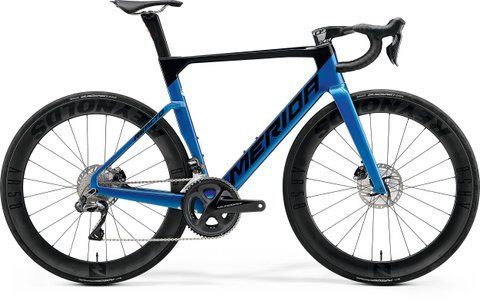 Велосипед 28" Merida REACTO 8000-E blue фото