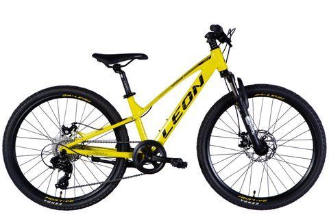 Велосипед 24" Leon Junior DD CS (2025) yellow фото