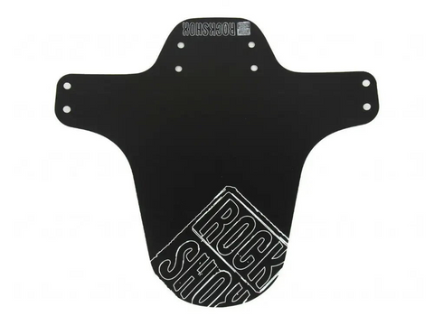 Крило RockShox MTB Fender Black with Outline White Distressed Logo Print
