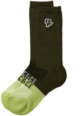 Носки велосипедные RaceFace Far Out Coolmax Sock Green S/M