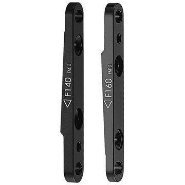 Адаптер для тормозов TEKTRO F-5 Flat mount совместим с передним ротором 140мм или 160мм, black