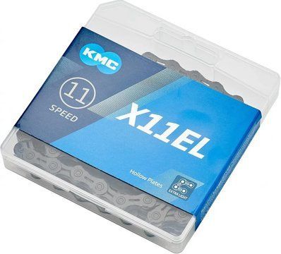 Ланцюг KMC X11EL, 11 speed, 118 links, black + замок