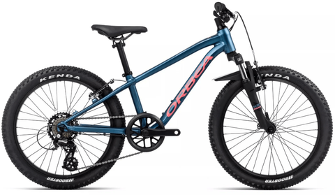 Велосипед 20" Orbea MX 20 XC (2025), moondust blue/red matt фото