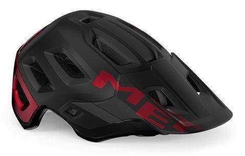 Шолом MET ROAM MIPS Black Red Metallic фото