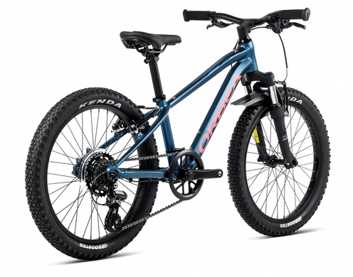 Велосипед 20" Orbea MX 20 XC (2025), moondust blue/red matt фото