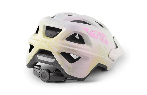 Шолом дитячий MET ELDAR iridescent white texture / matt S/M (52-57 cm)