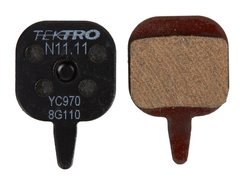 Гальмівні колодки Tektro N11.11 (2 pcs) металокераміка Black фото