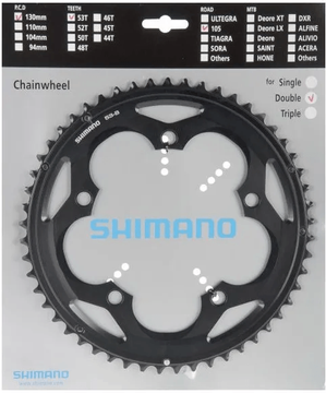 Звезда шатунов Shimano FC-5700 Shimano 105, 53T for 53-39 фото