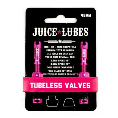 Ниппели Juice Lubes 48mm (2 pcs) pink фото