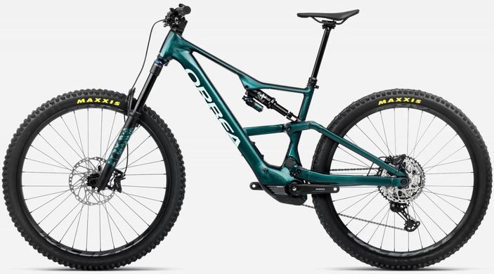 Велосипед 29" Orbea RISE LT H10 420Wh (2025), L, escape green-splash ice green gloss фото
