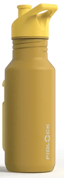Фляга металическая 400ml Fidlock Twist Set (bike base), yellow