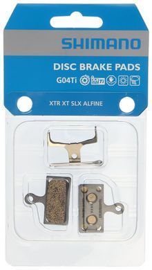 Тормозные колодки Shimano G04Ti XTR/XT/SLX/DEORE/ALFINE, метал