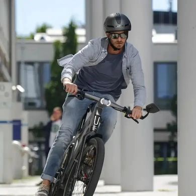 Велошлем Cratoni Smart Ride M черный фото