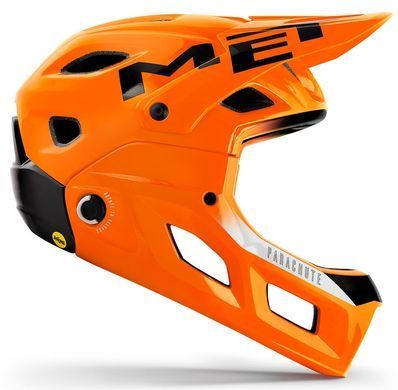 Шлем MET PARACHUTE MCR MIPS Orange Black фото