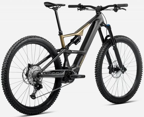 Велосипед 29" Orbea RISE LT H10 630Wh (2025), L, diamond black-splash olive green matt фото