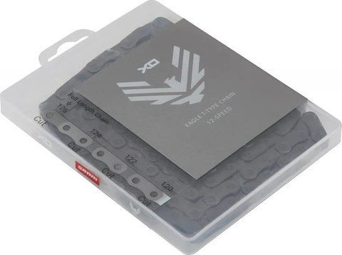 Ланцюг SRAM X0 T-Type PVD Eagle SolidPin, 12 speed, 126 links, dark polar + PowerLock