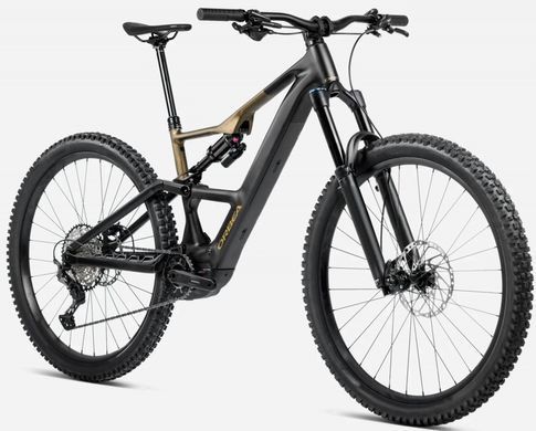 Велосипед 29" Orbea RISE LT H10 630Wh (2025), L, diamond black-splash olive green matt фото