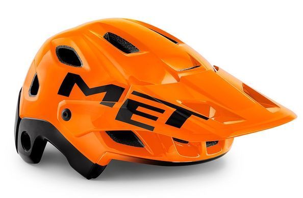 Шлем MET PARACHUTE MCR MIPS Orange Black фото