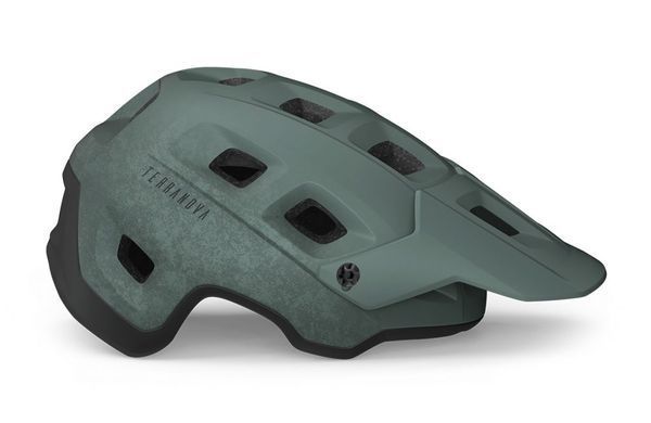 Шолом MET TERRANOVA Sage Green Black фото