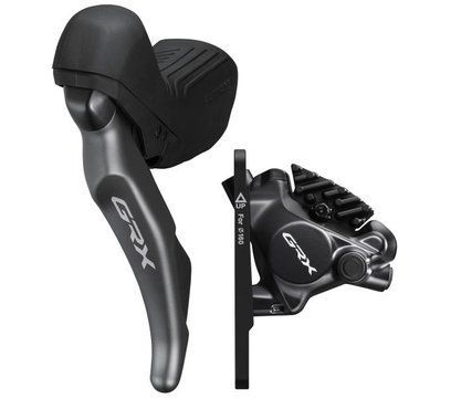 Тормоз Shimano RX820, GRX, 1 speed (BR-RX820), дисковый, гидравлический, передний фото