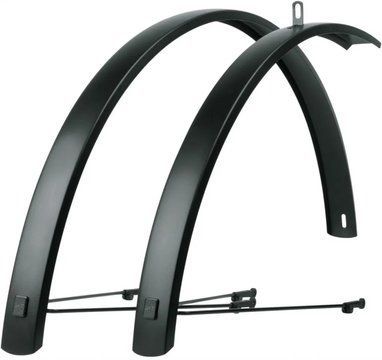 Крила SKS EDGE AL 46 - ALUMINIUM MUDGUARD, Black