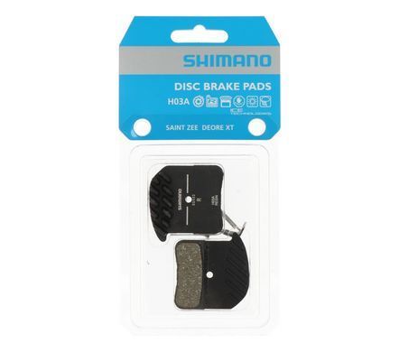 Гальмівні колодки Shimano H03A SAINT/DEORE XT, органіка, з радіатором