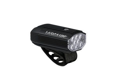 Переднє світло Lezyne LITE DRIVE 1200+ FRONT Чорний матовий (2024) фото