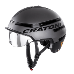 Велошлем Cratoni Smart Ride M темно-серый фото