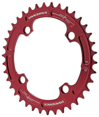 Зірка RaceFace NarrowWide, 104 BCD, 30T, Red, 10-12S фото