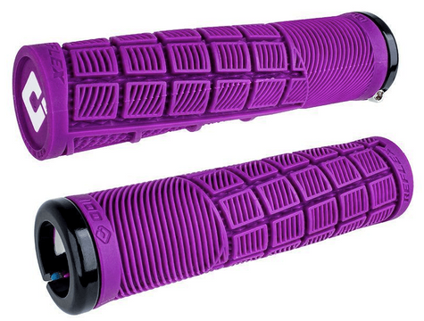Грипсы ODI Reflex v2.1 Lock-On MTB Closed End 135mm Purple фото