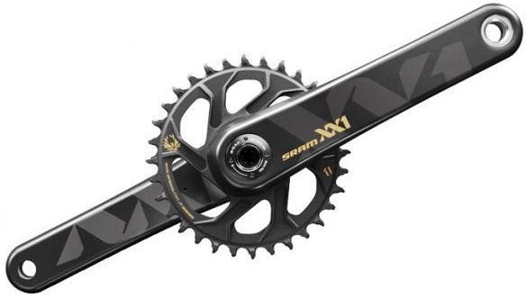 Шатуни SRAM XX1 Eagle DUB 170 34T X-SYNC 2 Gold фото