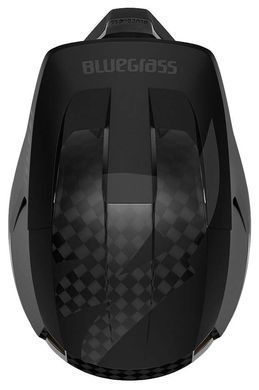 Шолом BLUEGRASS LEGIT CARBON BLACK | GLOSSY M фото