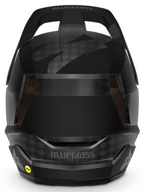 Шолом BLUEGRASS LEGIT CARBON BLACK | GLOSSY M фото