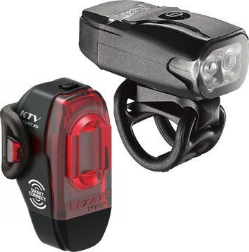 Комплект світла Lezyne KTV DRIVE / KTV PRO SMART PAIR, Чорний
