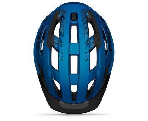 Шлем MET ALLROAD Blue Black фото