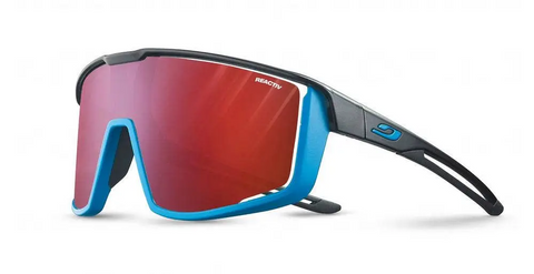 Окуляри Julbo FURY (Reactiv 0-3 high contrast) matt translucent black / blue фото