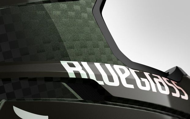 Шолом BLUEGRASS LEGIT CARBON BLACK | GLOSSY M фото