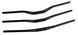 Руль ODI Flight Control Stealth Bars 35х800mm, rise 25mm, Black D800FS-25-B фото 2