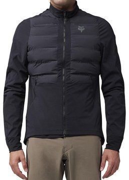Велокуртка FOX FLEXAIR FIRE HYBRID Jacket, Black, XL фото