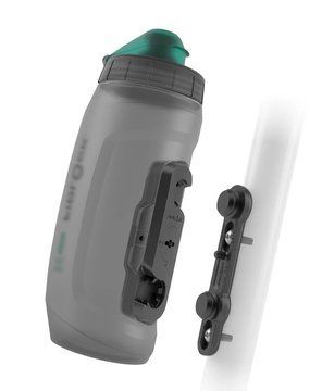 Фляга 590ml Fidlock Twist Antibacterial Set (bike base), smoke