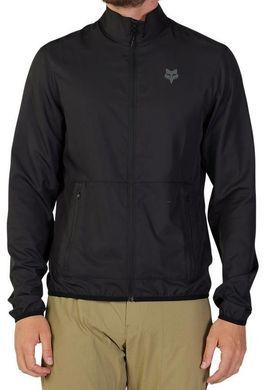 Велокуртка FOX RANGER WIND Jacket, Ultra-Light Ripstop, Black, XL фото